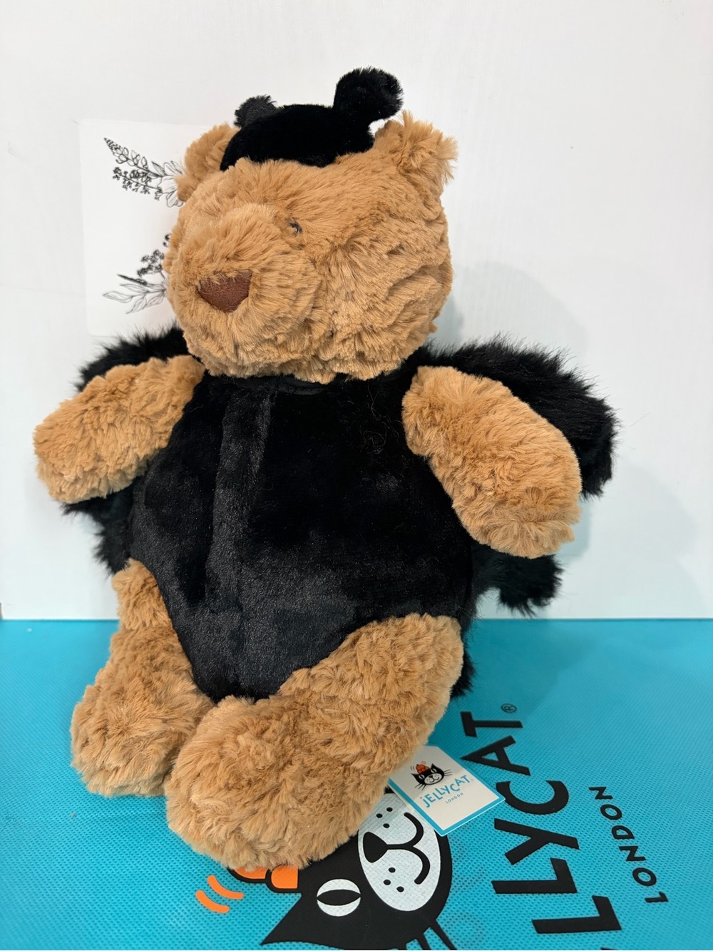AUTHENTIC‼️ NWT Jellycat Bartholomew Bear 'Spider' Halloween -FAST SHIPPING - Picture 4 of 9